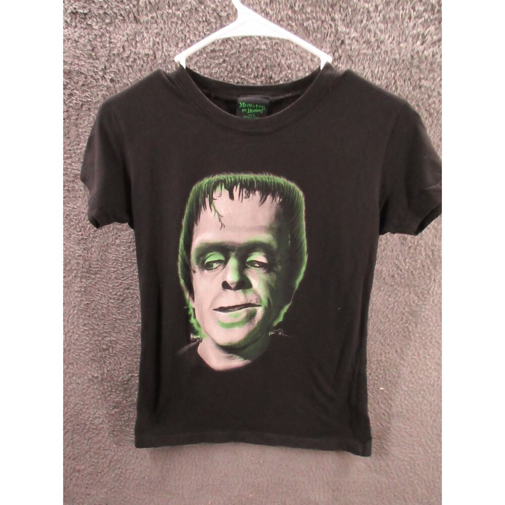 Herman Munster Go Home! Movie T-Shirt Size Women Junior Medium Y2K